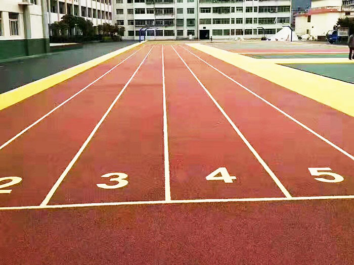 安徽阜陽(yáng)小學(xué)跑道案例