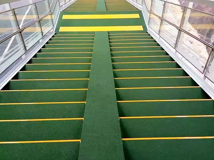 福建福州彩色防滑路面案例